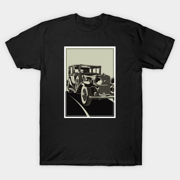 Old Classi Car from the 20th Century T-Shirt by JFDesign123